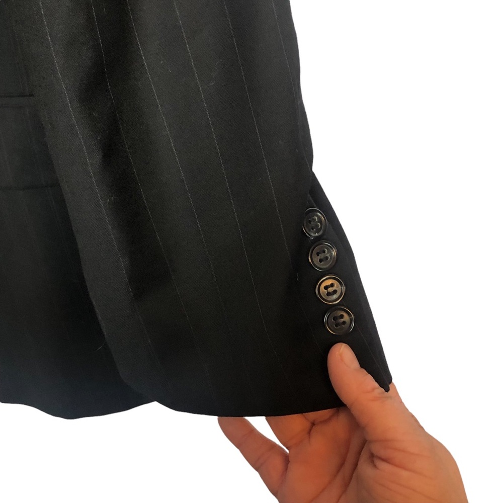 Jos A Bank Mens Black Blazer size 43 - Picture 5 of 14